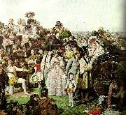 William Powell  Frith derby day, c. USA oil painting artist